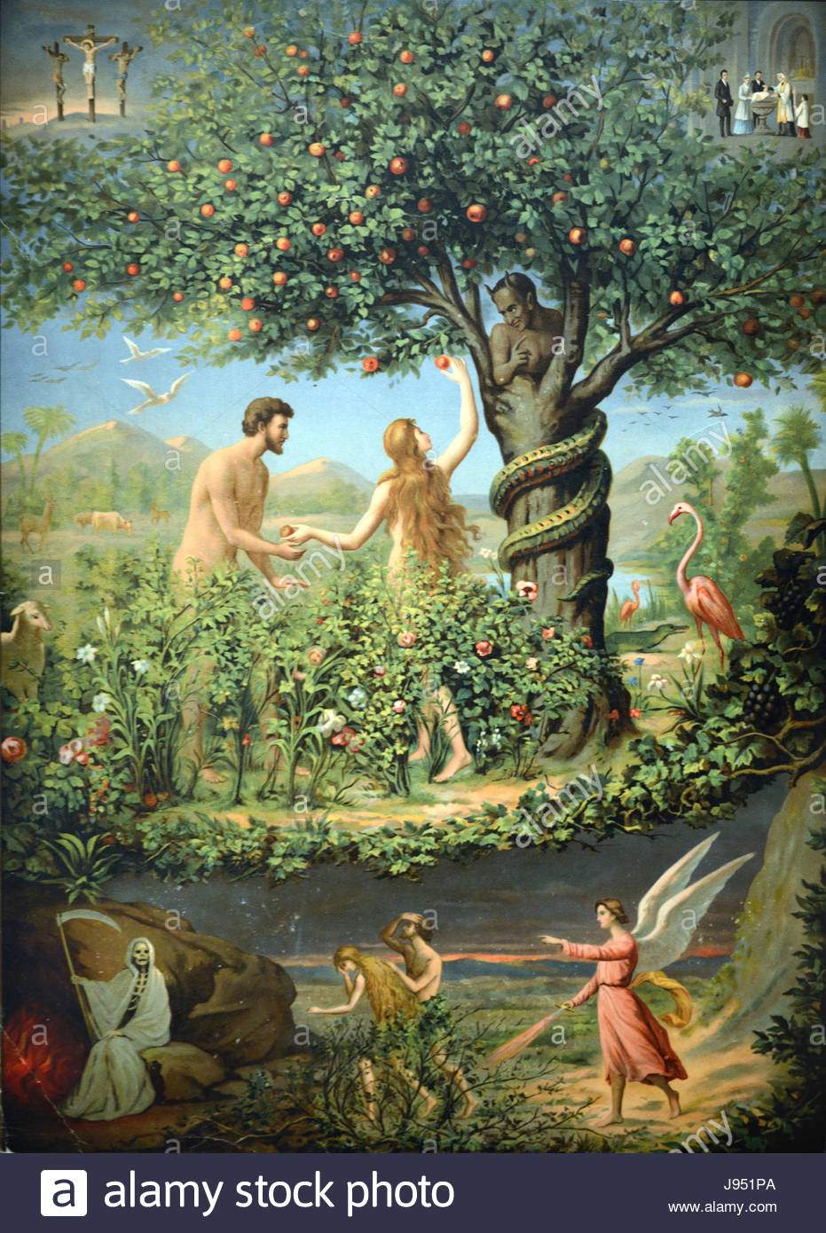 Garten Eden Inspirierend Erbsünde Adam Und Eva Im Garten Eden Späten C19th